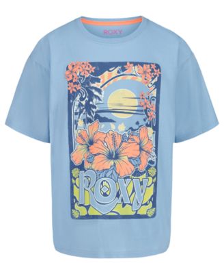 Girls' 7-16 Graphic Print Oversized T-Shirt