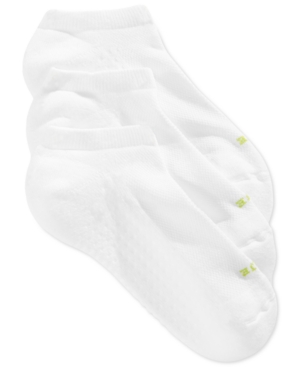 Hue Women's Air Cushion No Show 3 Pack Socks