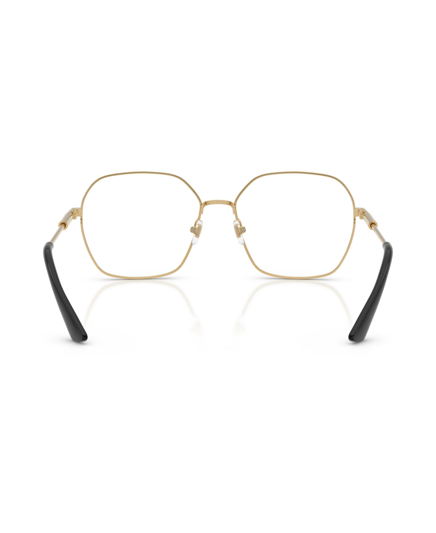 Женские очки Versace Woman Square Metal VE1316 Eyeglasses, цвет: Золотой — фото 2