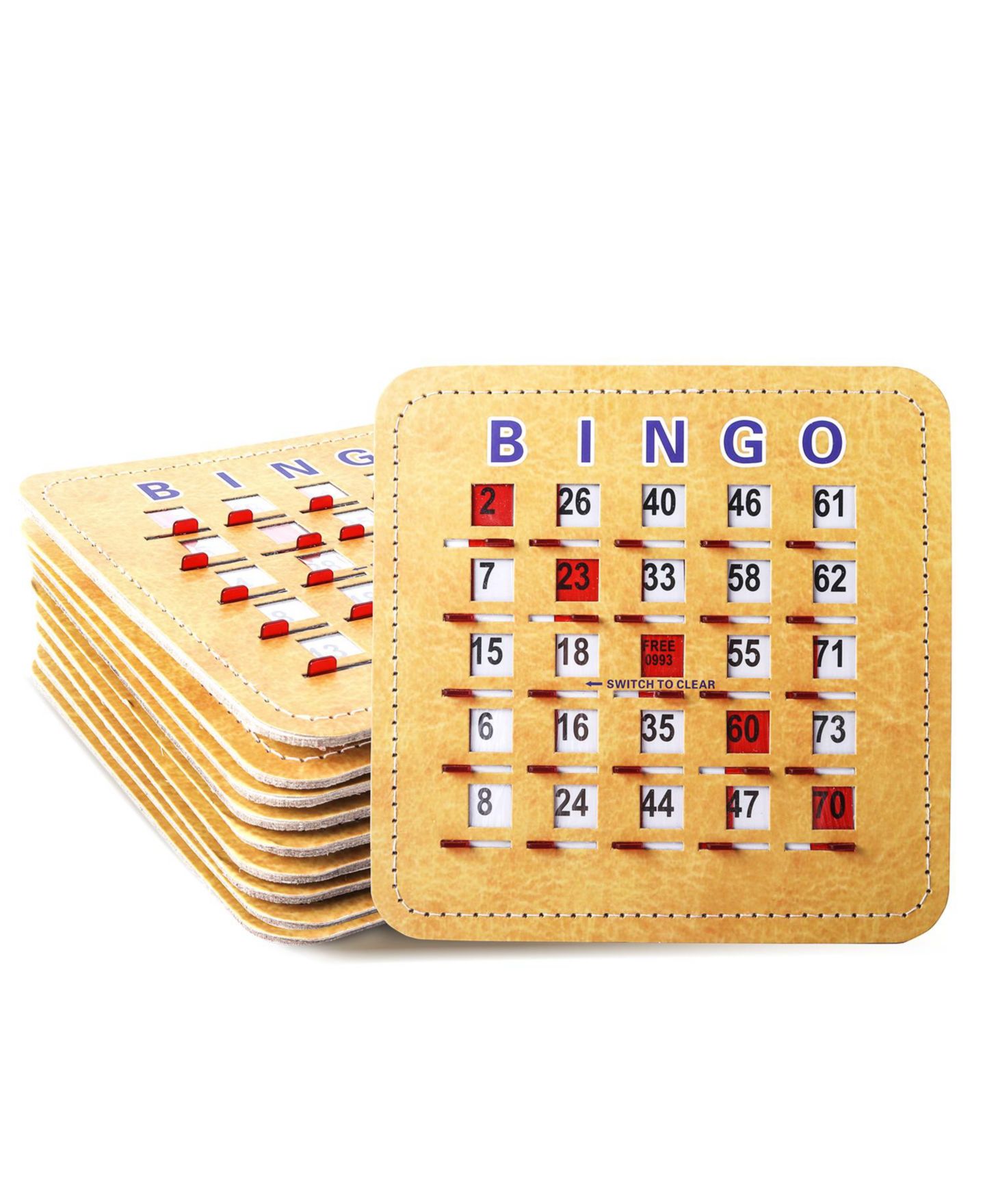 Детские игрушки GSE Games & Sports Expert Shutter Bingo Cards, 10-Card Set, Ages 3+ — фото 1