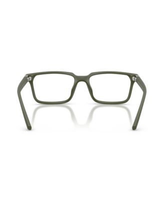 Men's Square Eyeglasses, AX3137U