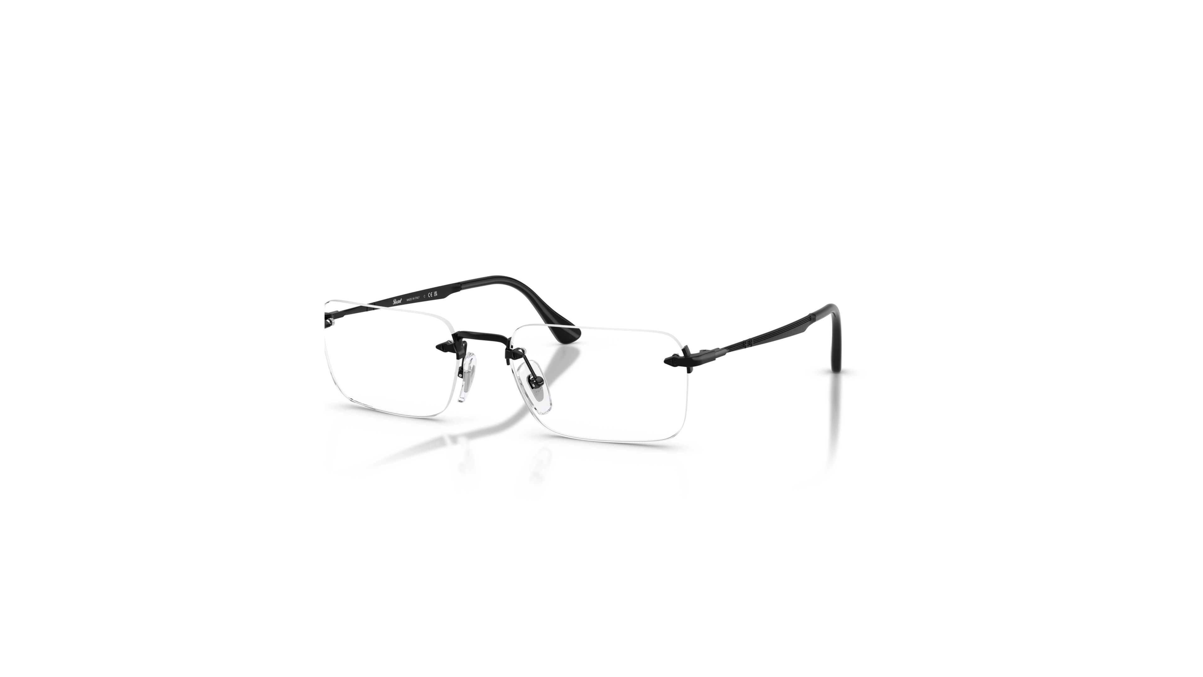 Persol Unisex Rectangle Eyeglasses