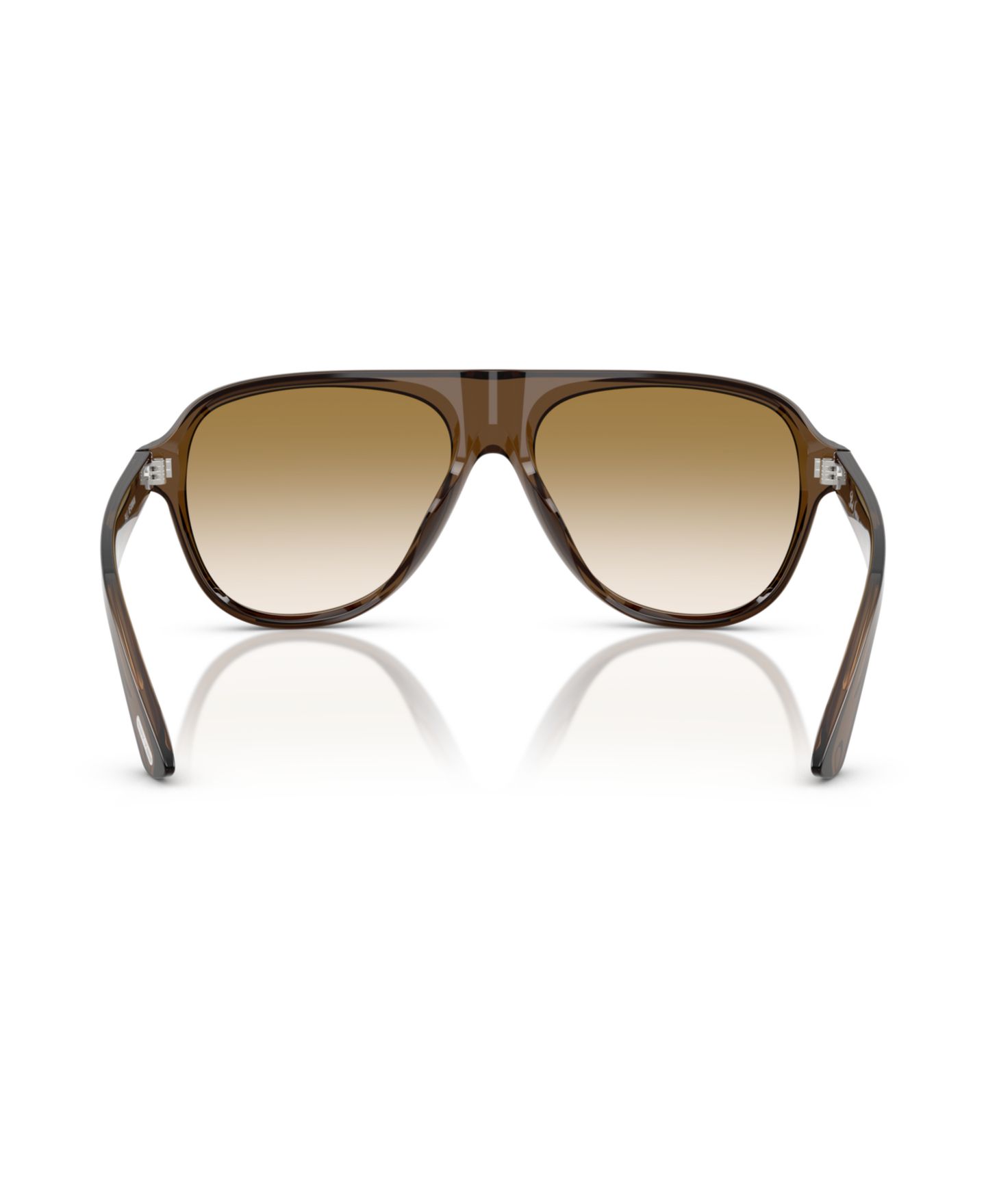 Мужские очки Oliver Peoples Man Pilot/Aviator Plastic OV5581U Paul Newman Eyeglasses, цвет: Тёмно-коричневый — фото 2