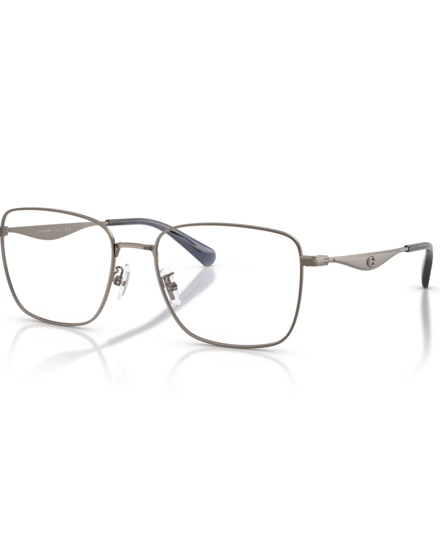 Мужские очки Coach Man Square Metal HC5205 Eyeglasses, цвет: Атласный графитовый — фото 1