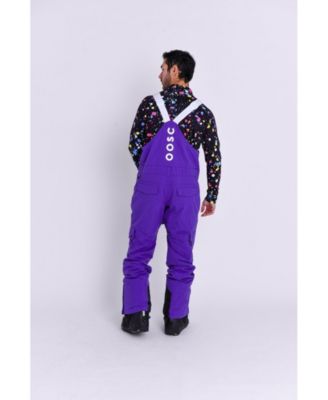 Men's Yeh Man Bib Pant - Purple