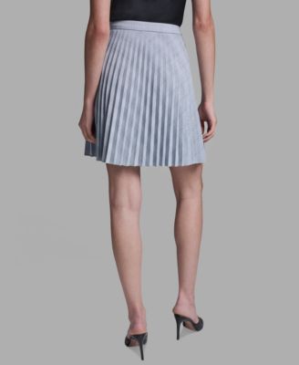 Women's Plaid Pleated Mini Skirt