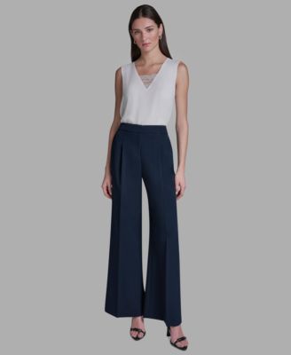 Women's High-Rise Wide-Leg Pants