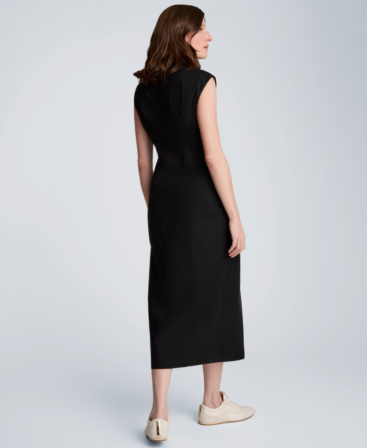 Kenneth Cole Women's Collared Button-Front Dress