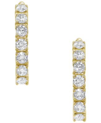 Diamond Earrings (1 ct. t.w.) in 14k Yellow Gold