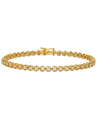 Diamond (1 ct. t.w.) Bracelet in 14k Yellow Gold