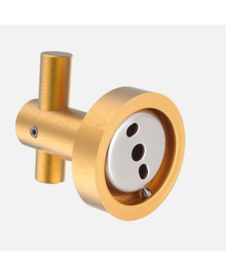 4-Pack Round Base Wall Hanging Hook, Stainless Steel Clothes Hook for Bathroom, Kitchen and Bedroom