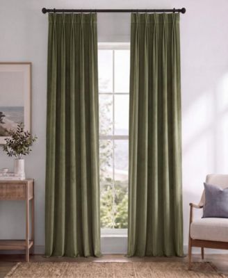 French Pleat Signature Velvet Blackout Curtain