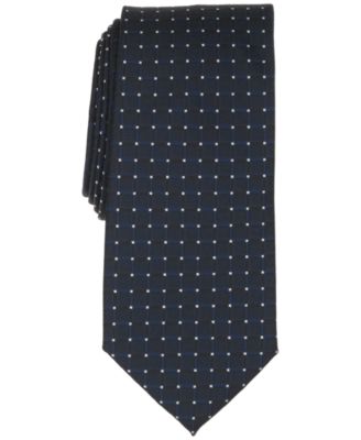 Men's Grid Pattern Tie