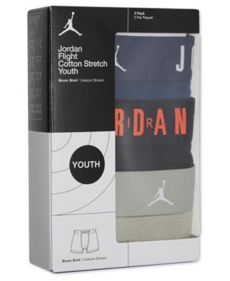 Boys 8-20 3-Pack Flight Dri-Fit Cotton Core Boxer Briefs