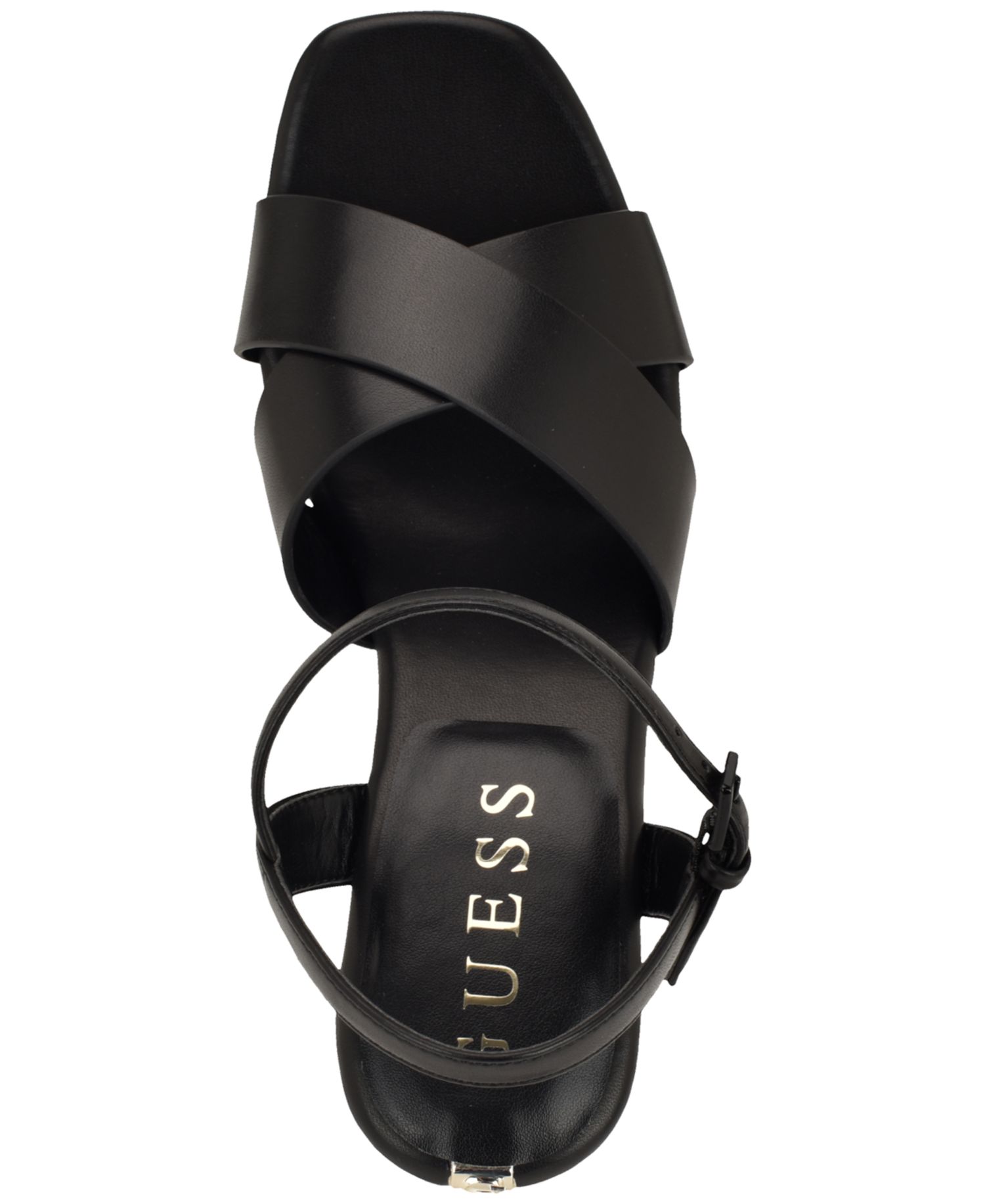 Women's Qeelin Criss-Cross High Block Heel Platform Sandals