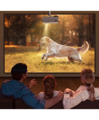 Leisure 470 Portable Mini Projector Bundle with Roku Express