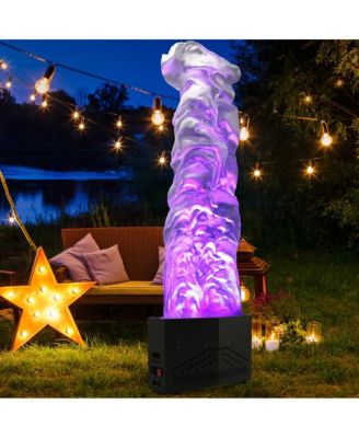 150W Safe LED Flame Effect Light, 4ft Realistic Fire with RGB Colors & DMX Control for Party & Home Decor