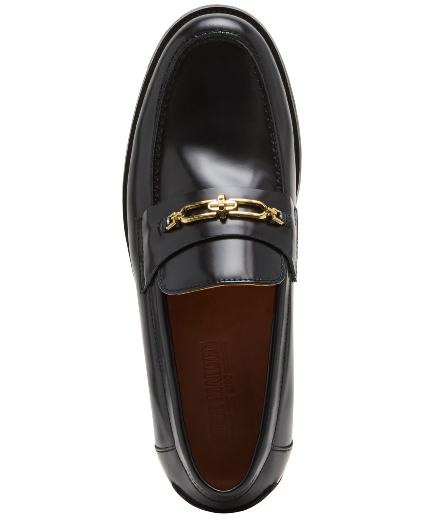 Мужские туфли Steve Madden Nasir Slip-On, цвет: Чёрный — фото 4
