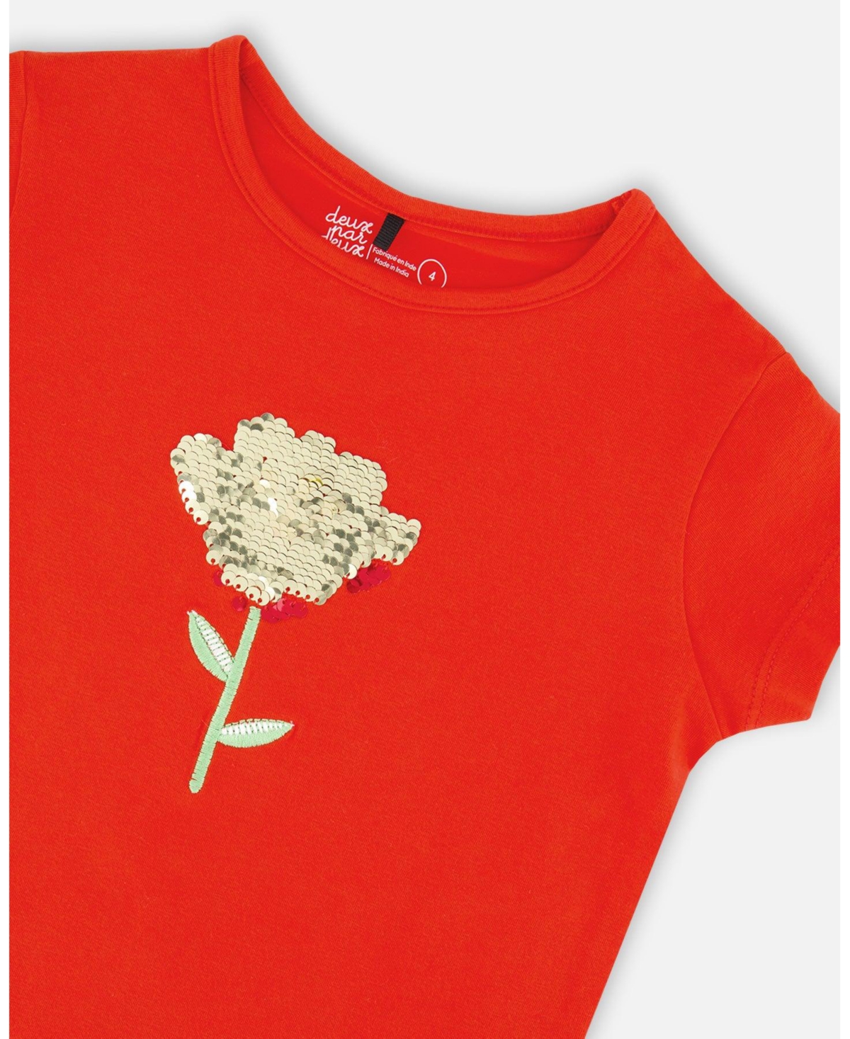 Deux par Big Girls Cotton Jersey T-Shirt