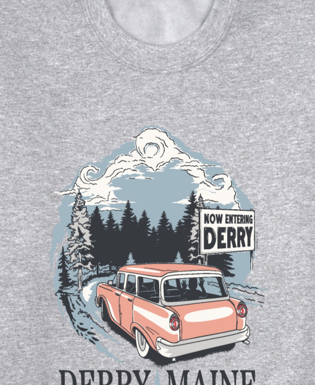 Airwaves Men's Welcome to Derry Destination Long-Sleeve Sweatshirt