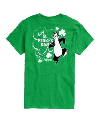 Men's Hamm's Happy St. Paddy Bear Short-Sleeve Graphic T-Shirt