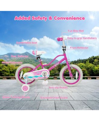 Inch Kids Bike for Aged 3-8 Years Old with Adjustable Handlebar - Starlight Wave