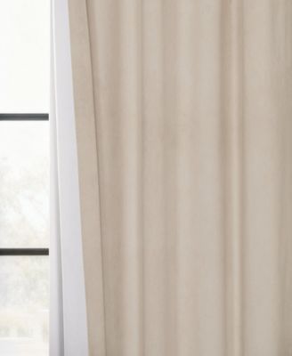 Exclusive Fabrics & Furnishings Signature Blackout Grommet Velvet Panel, 50" x 96"