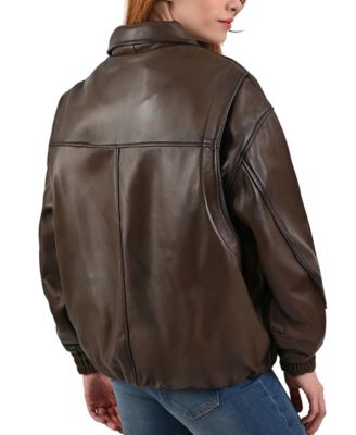 Women's Women s Lamb leather Jacket