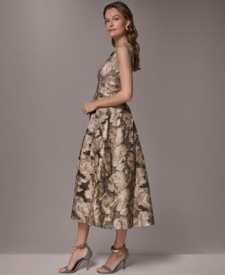 Women's Crewneck Midi Dress