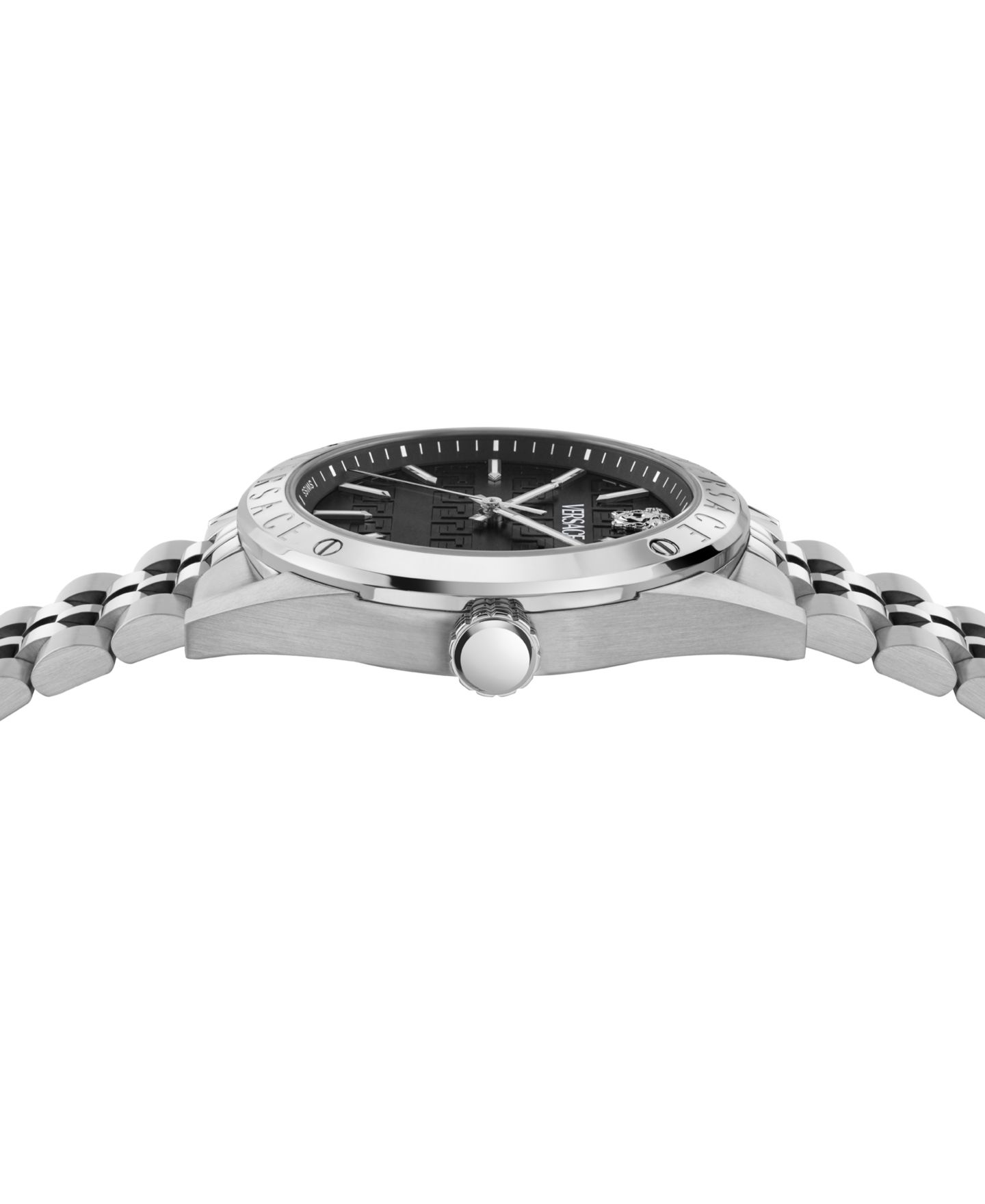 Мужские часы Versace Athletic Silver Stainless Steel Bracelet Watch, 41mm — фото 2