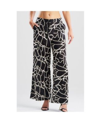 Women's Butterfly Embroidery Pants