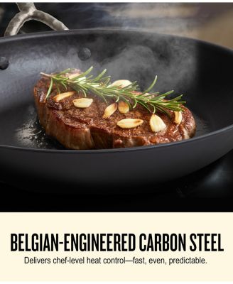 Artist 2-Piece Carbon Steel Frying Pan Set – Naturally Nonstick, Chemical-Free