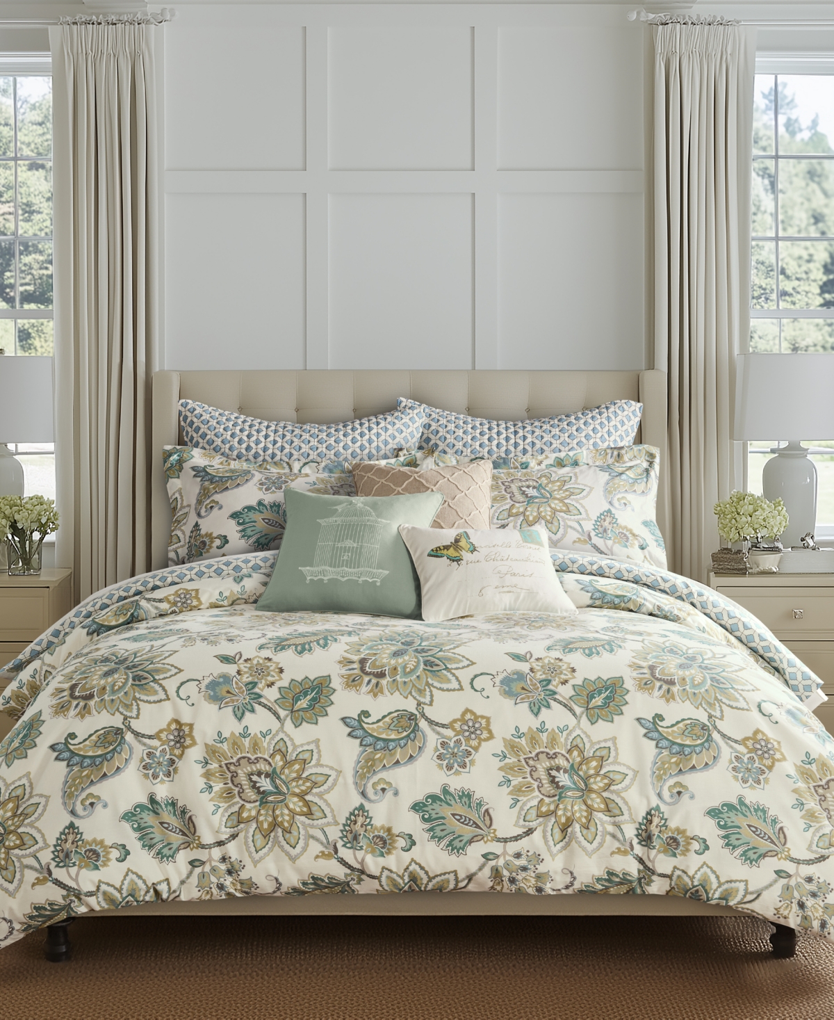 Levtex Home Palladium Reversible 3-Pc. Duvet Cover Set