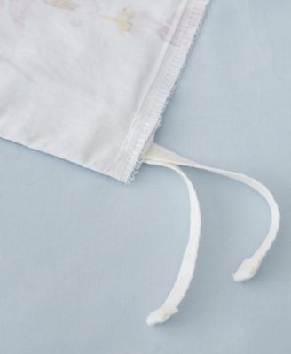 Home Seraphine Blooms Reversible 3-Pc. Duvet Cover Set, Queen