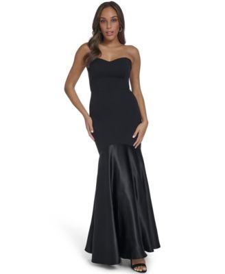 Women's Strapless Mermaid Gown