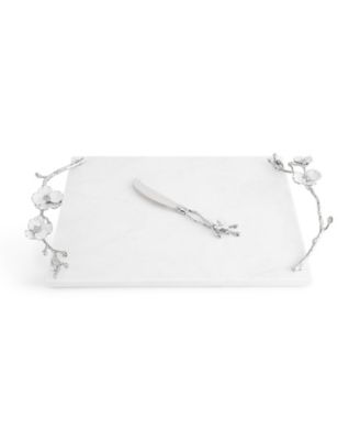 Orchid Cheeseboard and Knife, 2 Piece Set