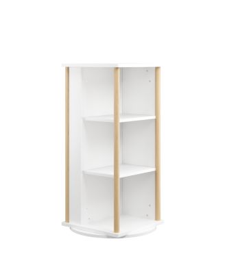 360° Rotating Bookshelf & Activity Center for Kids