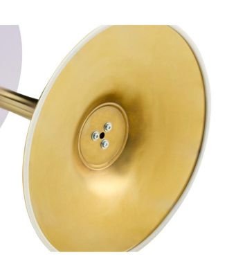 Round Dining Table Tulip Bistro Table with Metal Pedestal