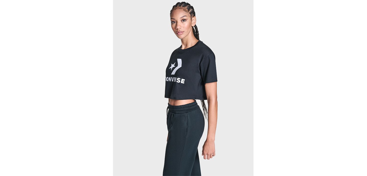 Women's Star Chevron Cropped T-Shirt