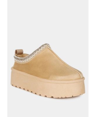 Women's Jesters Embroidered Platform Classic Slip-On
