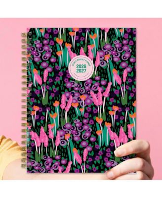 July 2026 - June 2027 Buds & Blooms Medium Weekly Monthly Planner