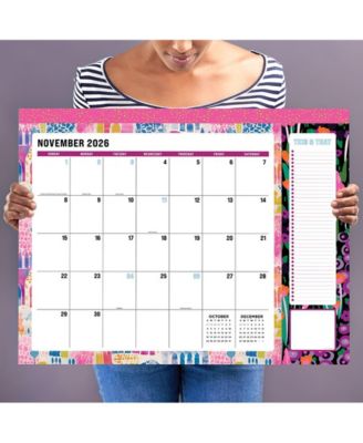 July 2026 - June 2027 Maximal Mirage Large Desk Pad Monthly Blotter Calendar
