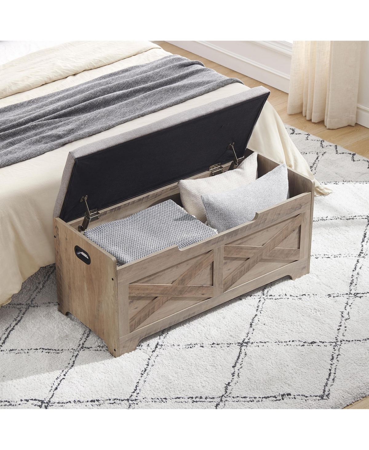 gaomon 300LBS Capacity Retro Storage Chest