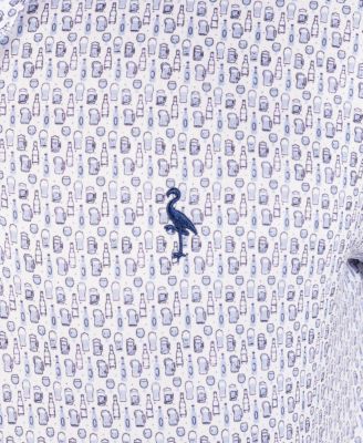 Men's Bottoms Up Printed Performance Polo