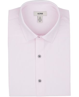 Men's Slim-Fit Solid Dress Shirt