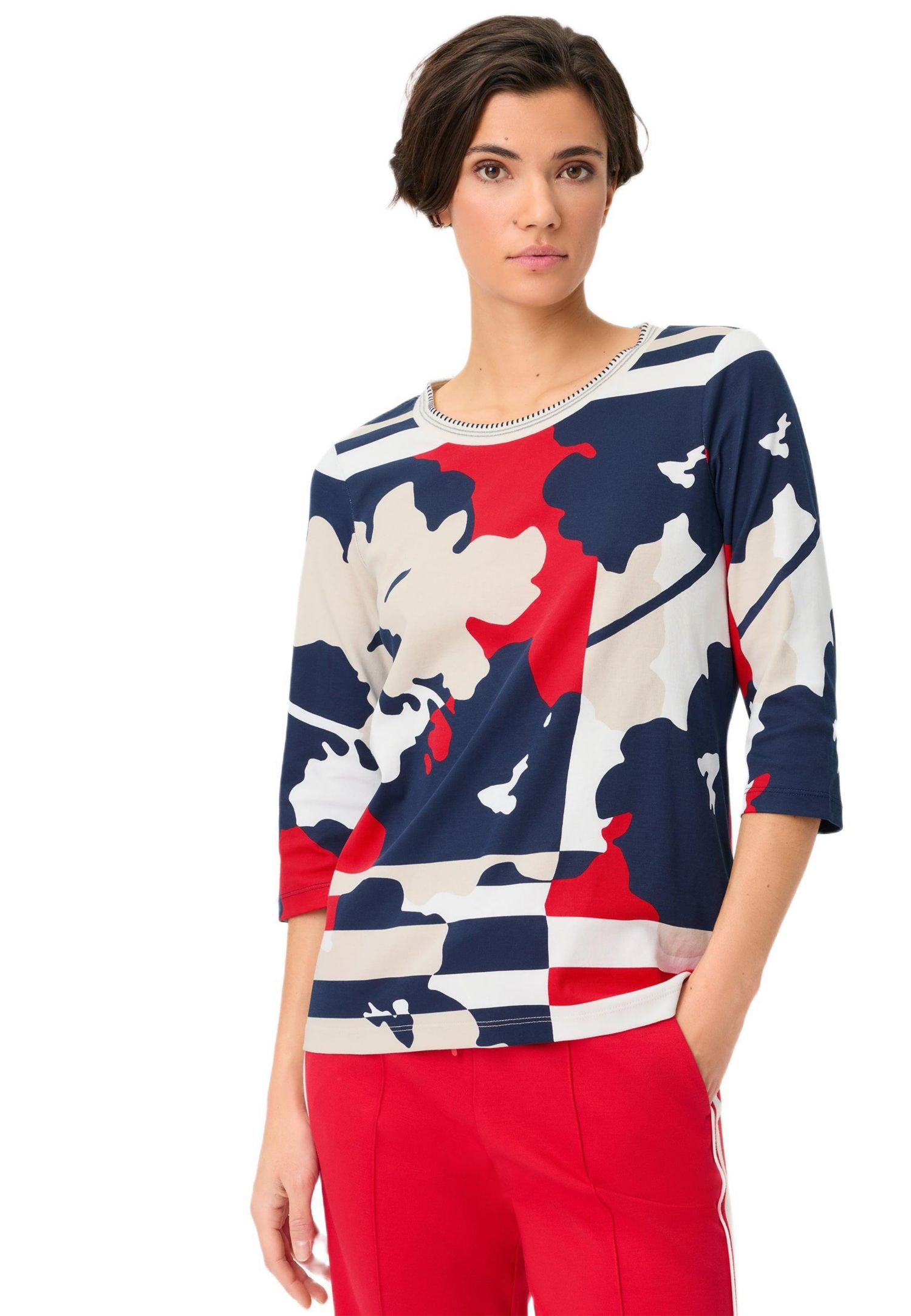 Women's Abstract Camo T-Shirt