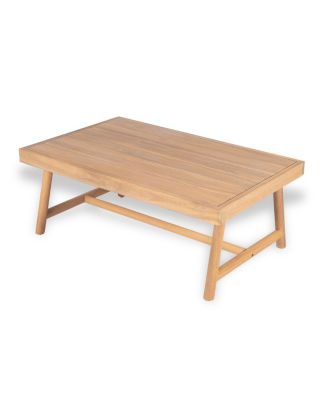 Patio Acacia Wood Rectangle Coffee Table