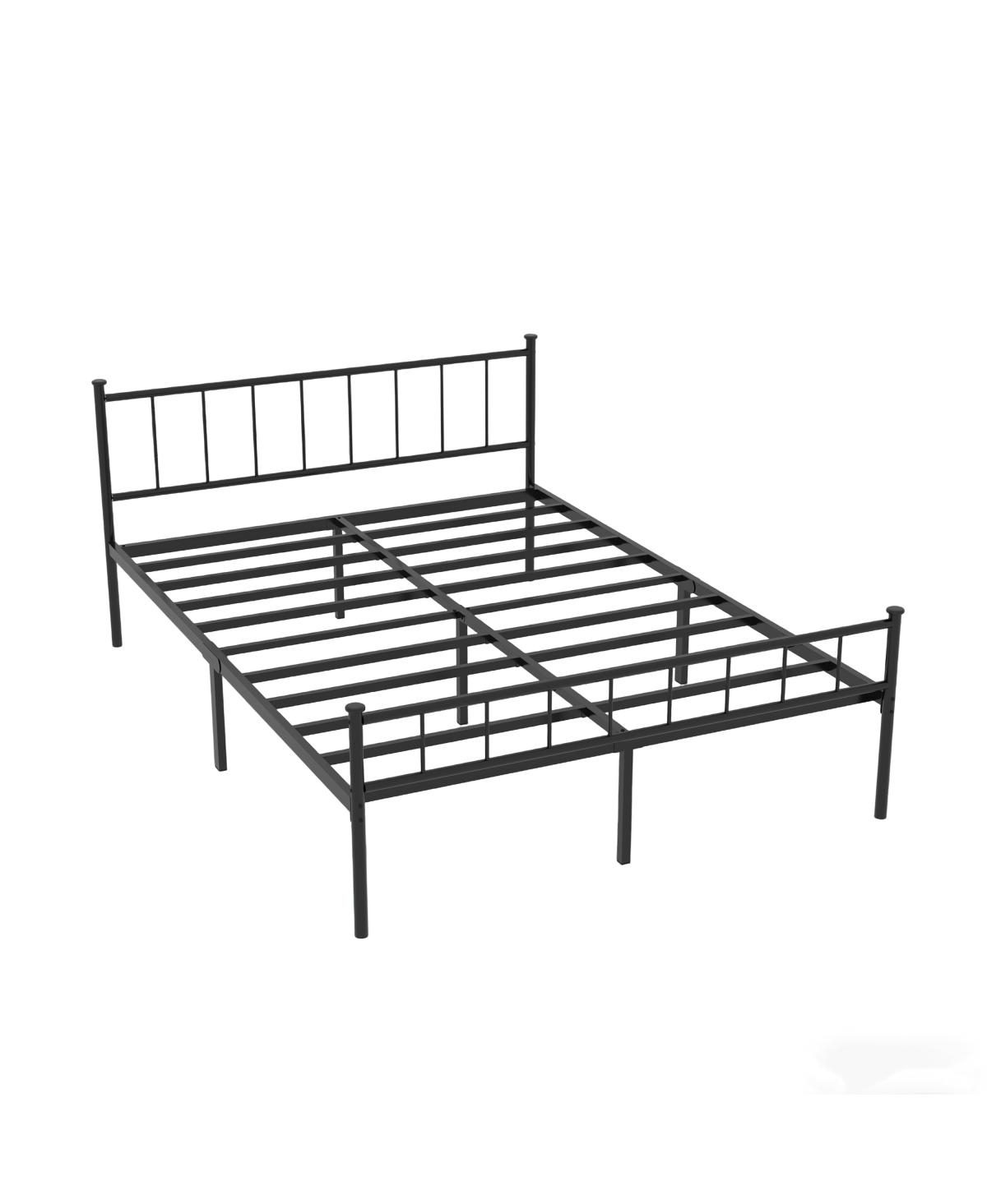 Streamdale Furniture 74 inches Full Size Bed Frame with Headboard/Footboard, Under Bed Storage