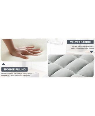 Modern 3-in-1 Convertible Sofa Bed with Storage and Pillow