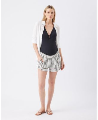 Women's Maternity Jada Stripe Short